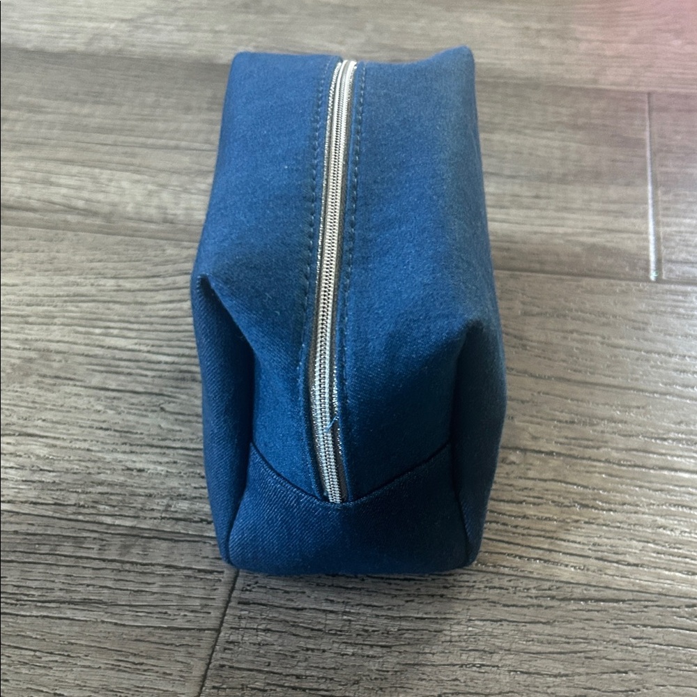 Dior Denim Blue Cosmetic Bag - Picture 9 of 14